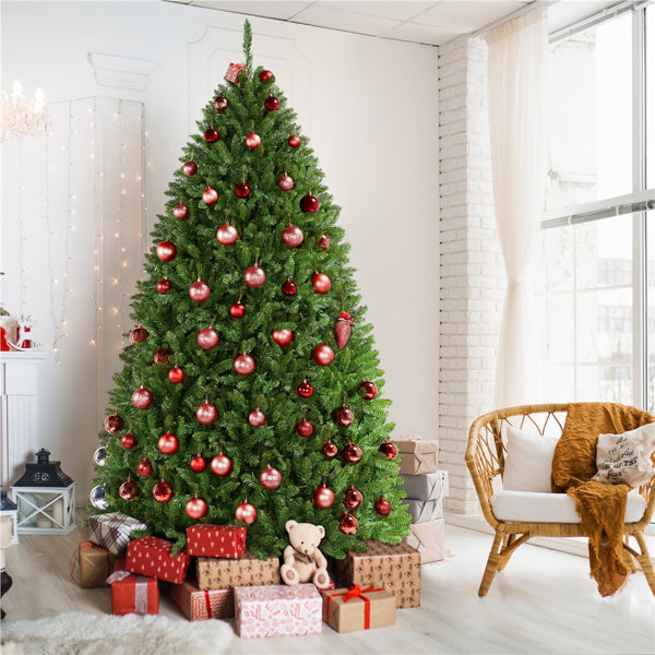 The Holiday Aisle® Green Spruce Artificial Christmas Tree with 700